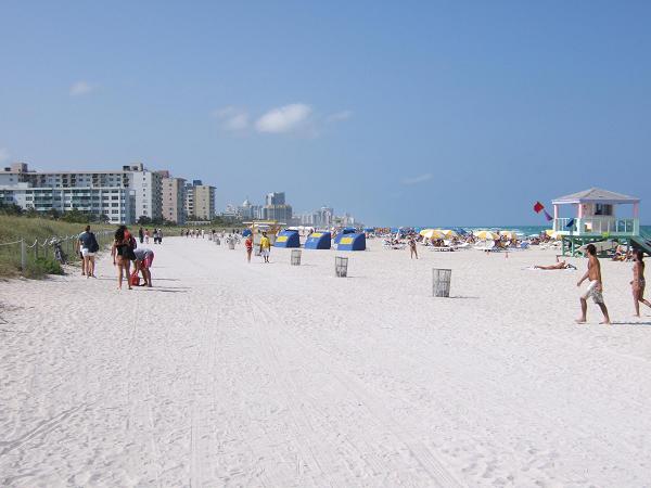 South Beach in Miami Beach, Florida