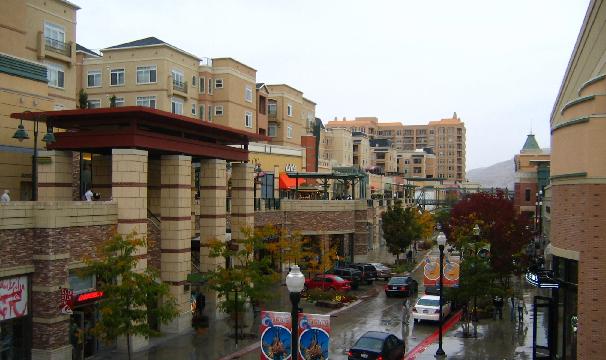 Gateway District in Salt Lake City, Utah