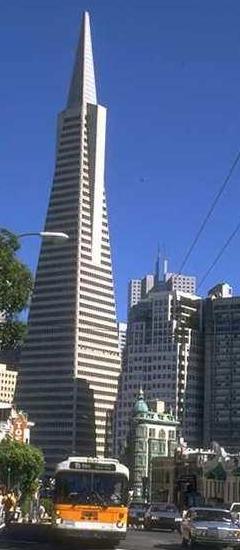 Transamerica Pyramid in San Francisco, California