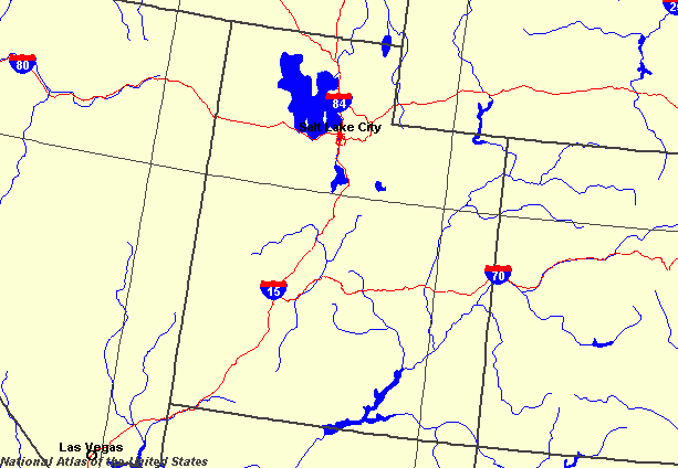 maps of utah. Map of Utah