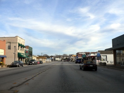 Main Street in Richardson, Texas
