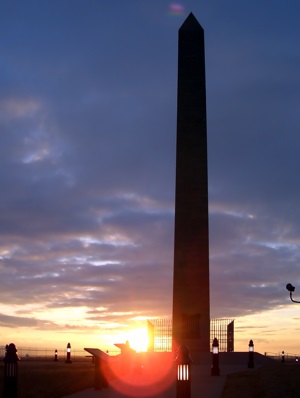 Sergeant Floyd Monument in Sioux City, Iowa