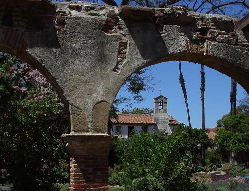 Mission San Juan Capistrano near Irvine, California