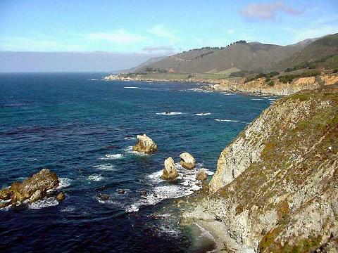 Coast in Monterey, California