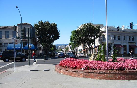 Burlingame Avenue in Burlingame, California