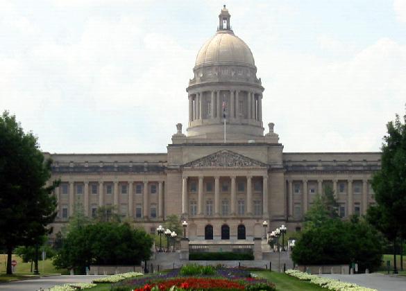 Kentucky State Capitol in Frankfort, Kentucky