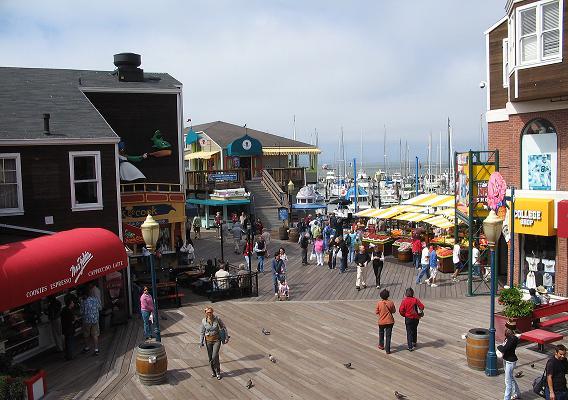 Pier 39 in San Francisco, California