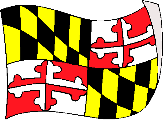 Maryland Flag - pictures and information about the flag of Maryland