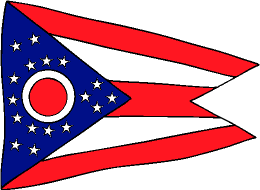 Ohio Flag - pictures and information about the flag of Ohio