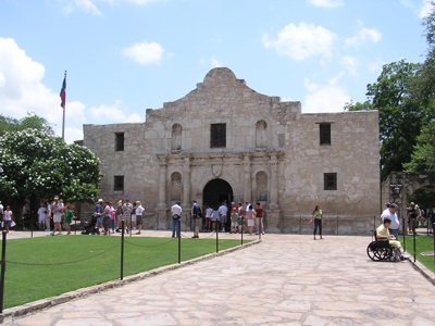 The Alamo in San Antonio, Texas